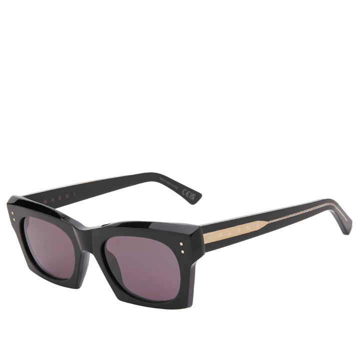 Photo: Retrosuperfuture x Marni Edku Sunglasses in Black 