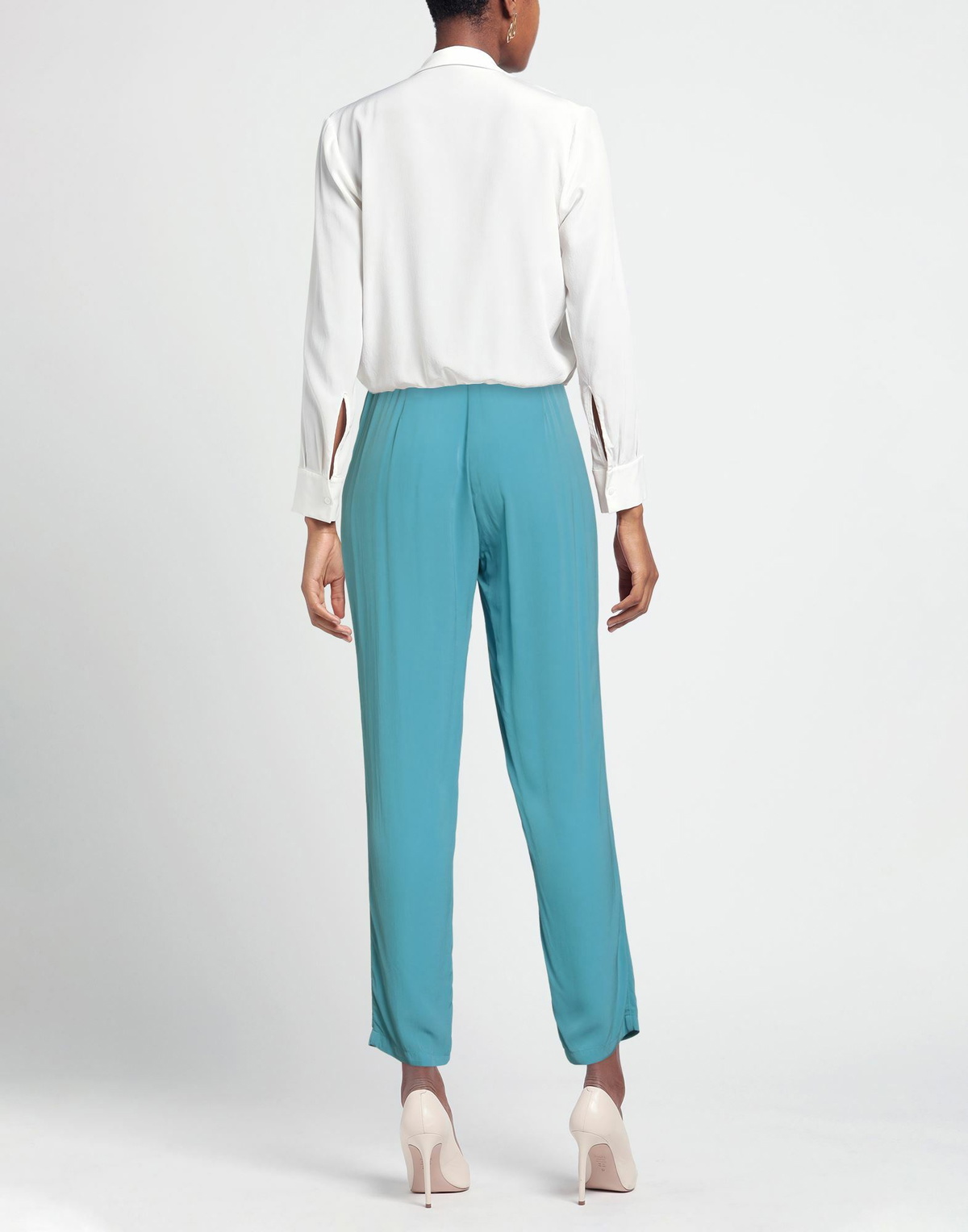 Alessia Santi Womens Pants Light in Blue