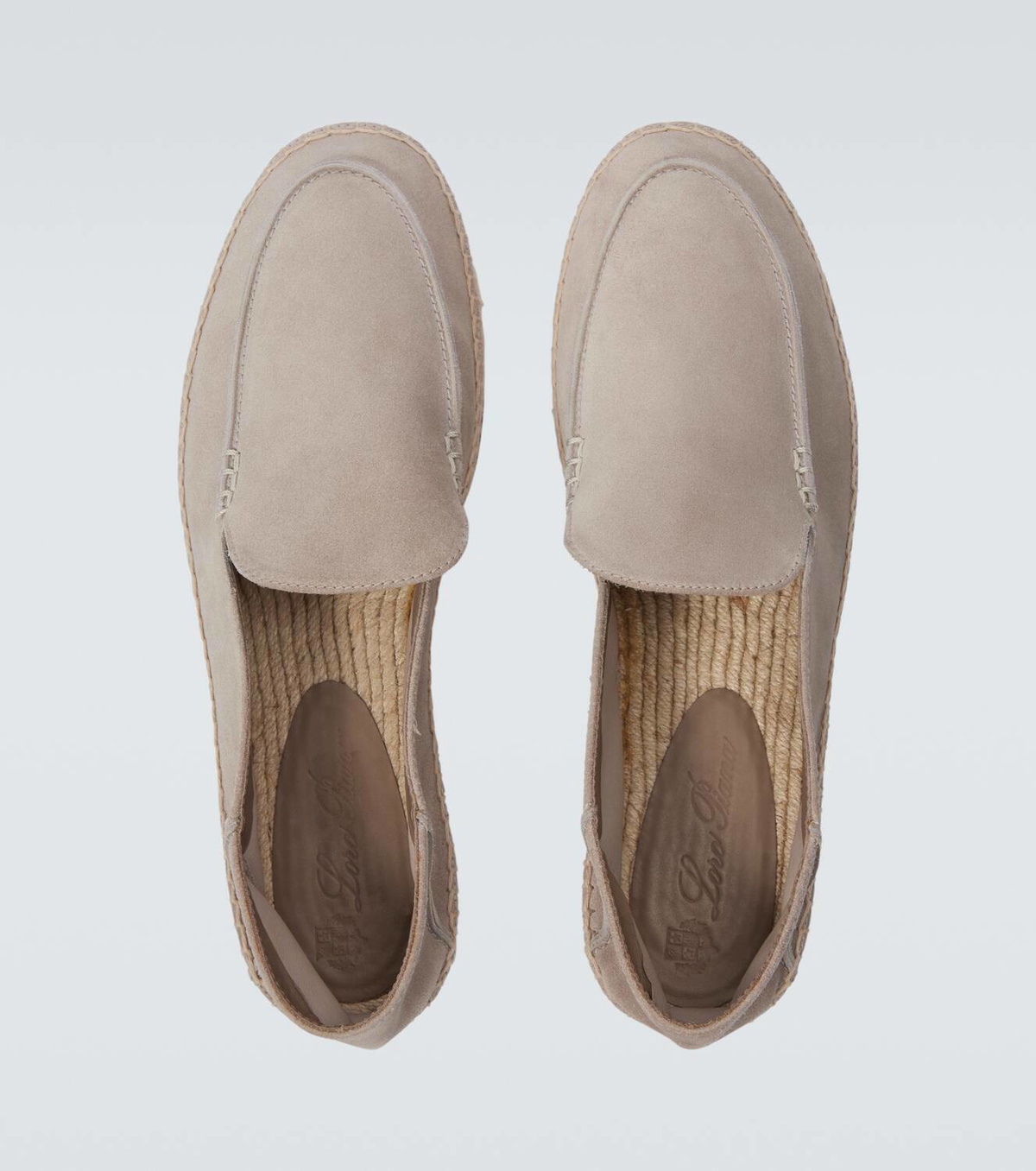 Loro Piana Seaside Walk suede espadrilles
