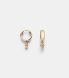 Roxanne First 14kt gold earrings with diamonds