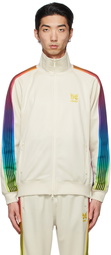 Needles Off-White AWGE Edition Rainbow Track Jacket