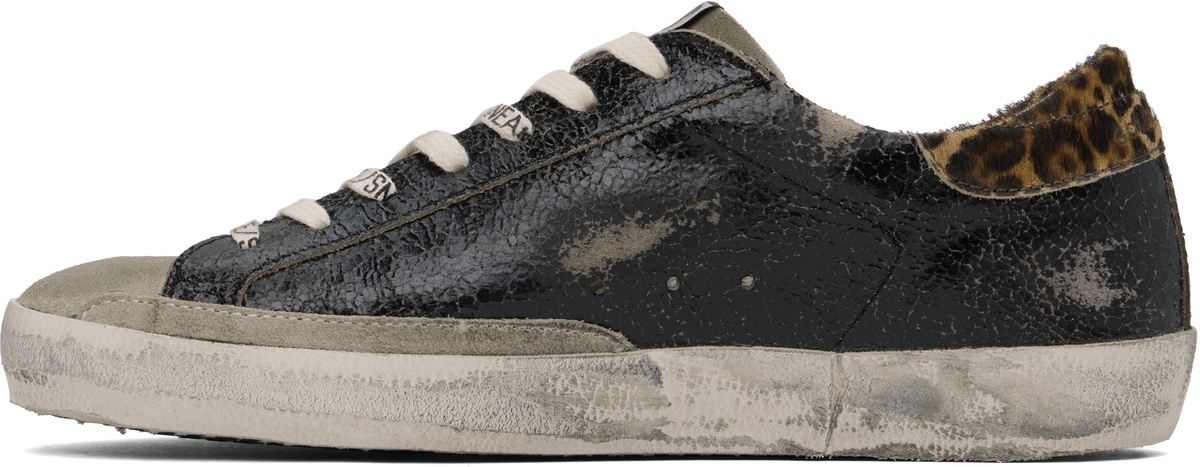 【関税&送料込】Golden  Deluxe Brand Super-Star Classic Golden Goose Black Super-Star Classic Sneakers Golden Goose