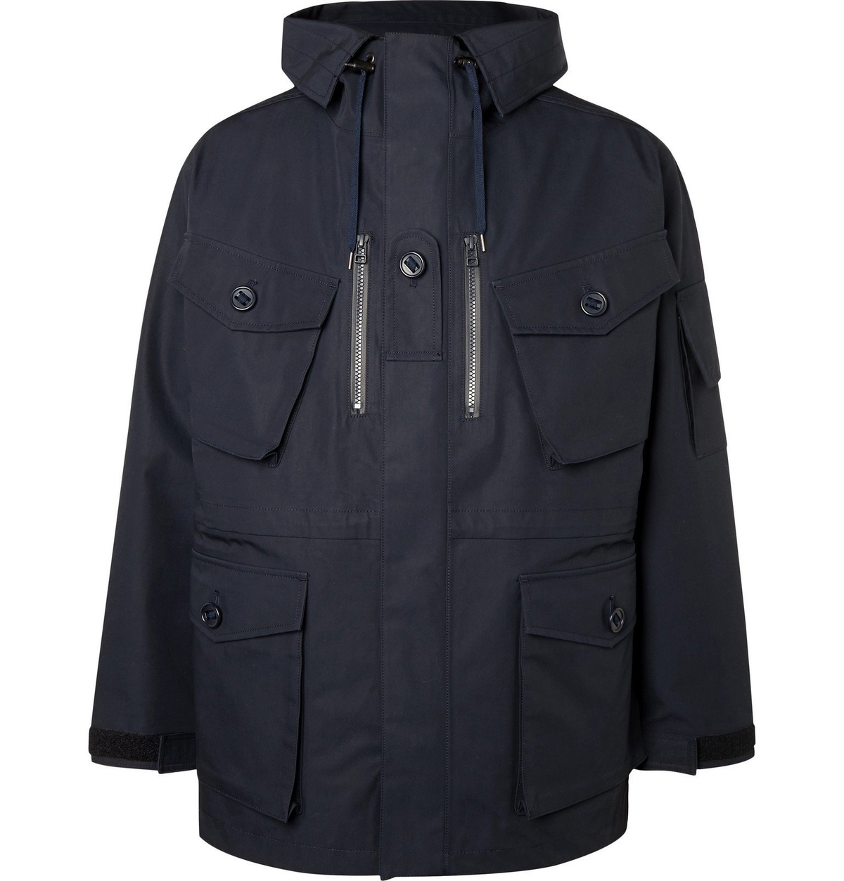 nanamica - Cruiser GORE-TEX Hooded Jacket - Blue Nanamica