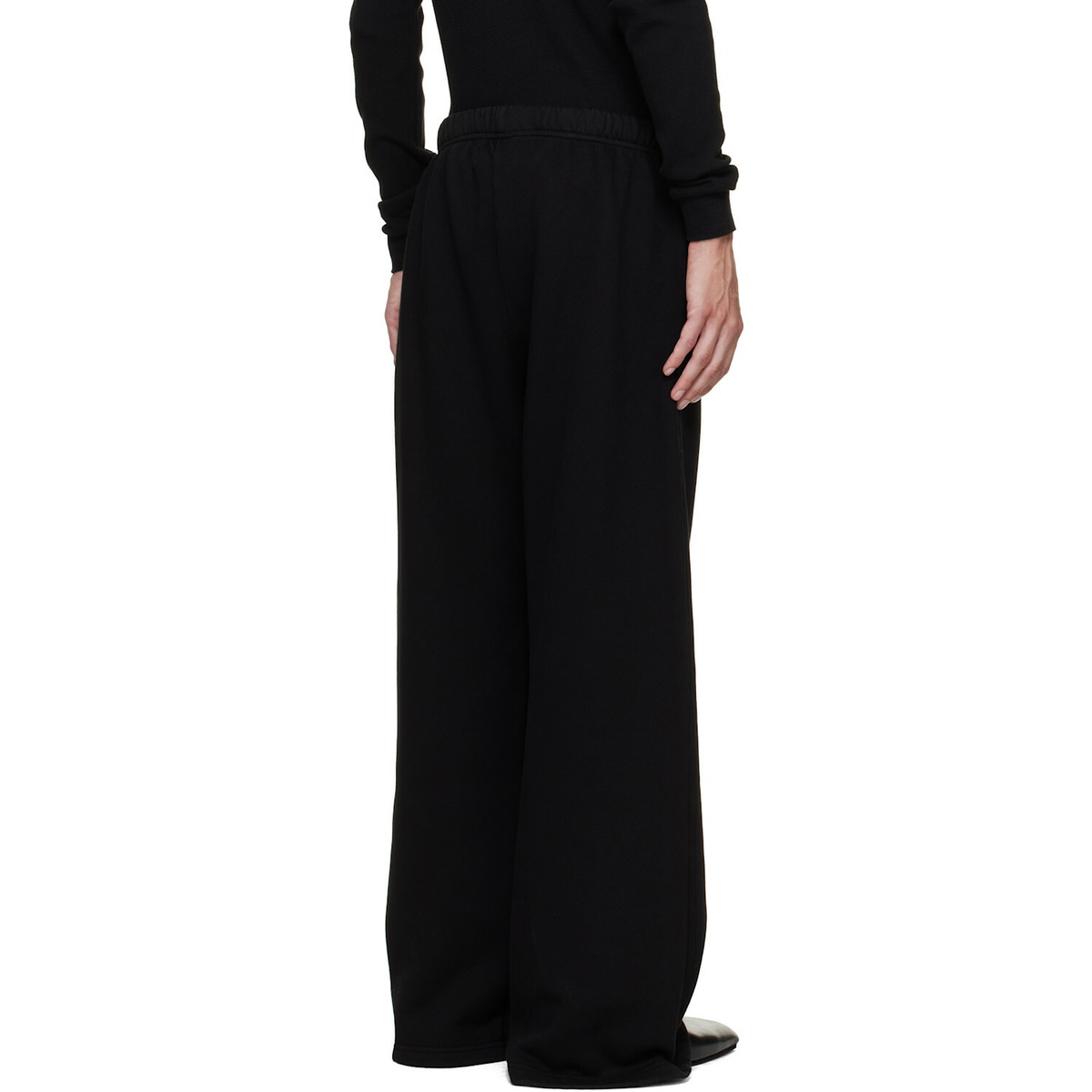 Les Tien Black Heavyweight Party Sweatpants