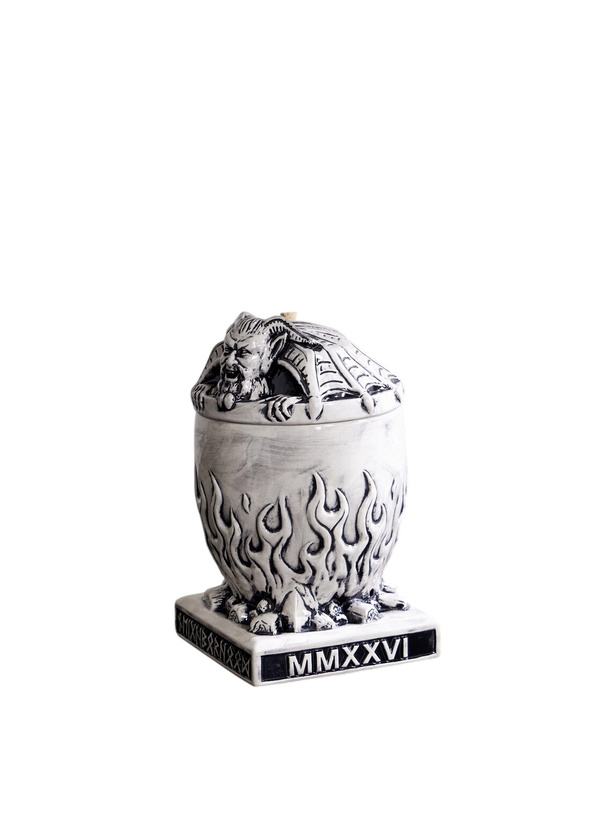 Photo: Neighborhood - Cauldron Ceramic Incense Burner - White