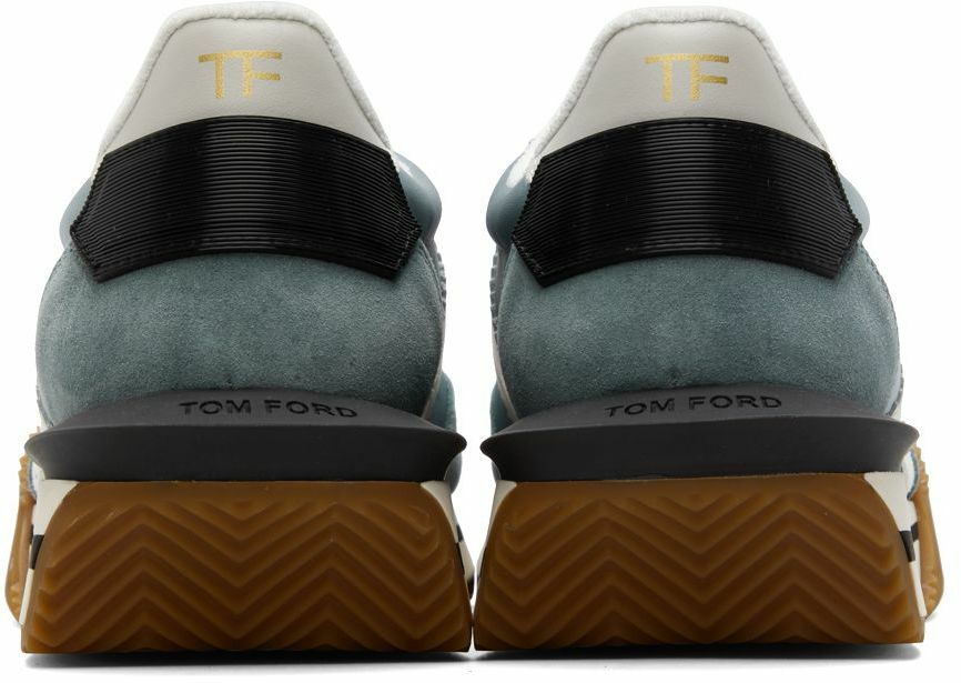 TOM FORD Blue James Low-Top Sneakers