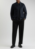 Oliver Spencer Arlington Wool-blend Bomber Jacket