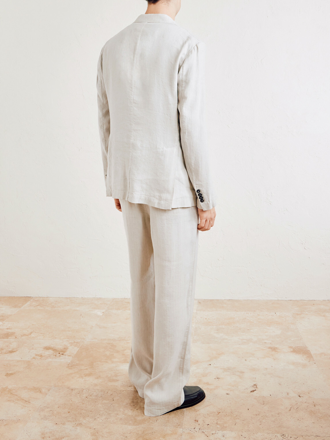 Barena - Herringbone Suit Jacket - Neutrals