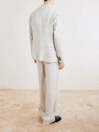 Barena - Herringbone Suit Jacket - Neutrals
