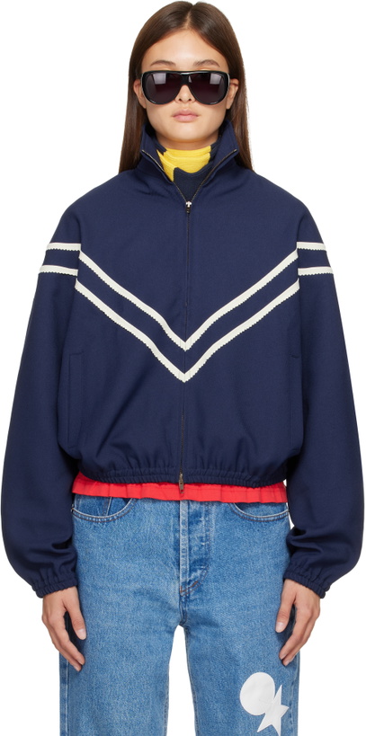 Photo: Stefan Cooke Navy Pinking Corded Jacket