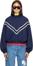 Stefan Cooke Navy Pinking Corded Jacket