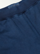 Blue Blue Japan - Indigo-Dyed Cotton-Jersey Sweatpants - Blue