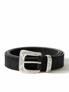 Anderson's - 3cm Nubuck Belt - Black