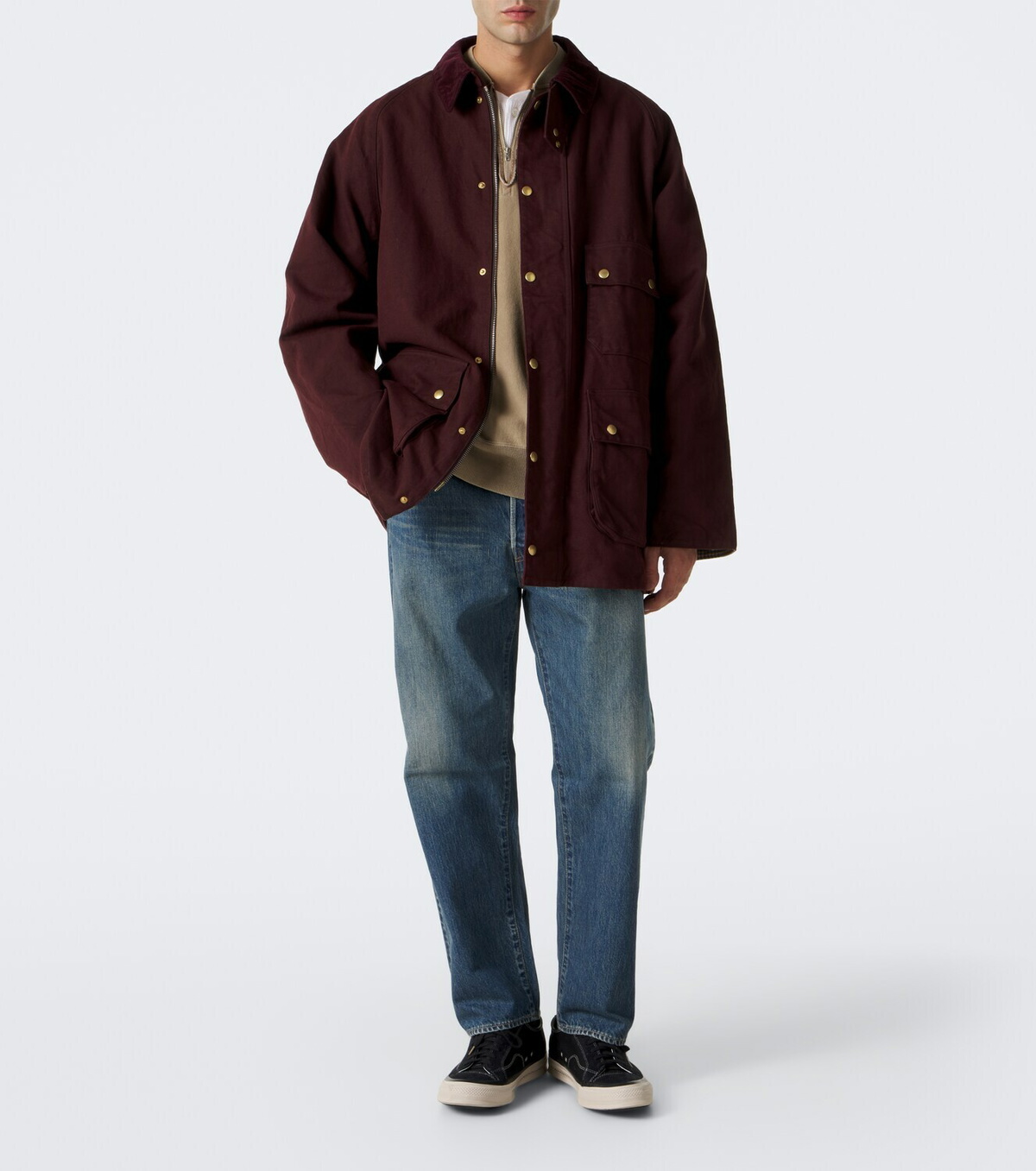A.Presse Cotton and silk-blend jacket