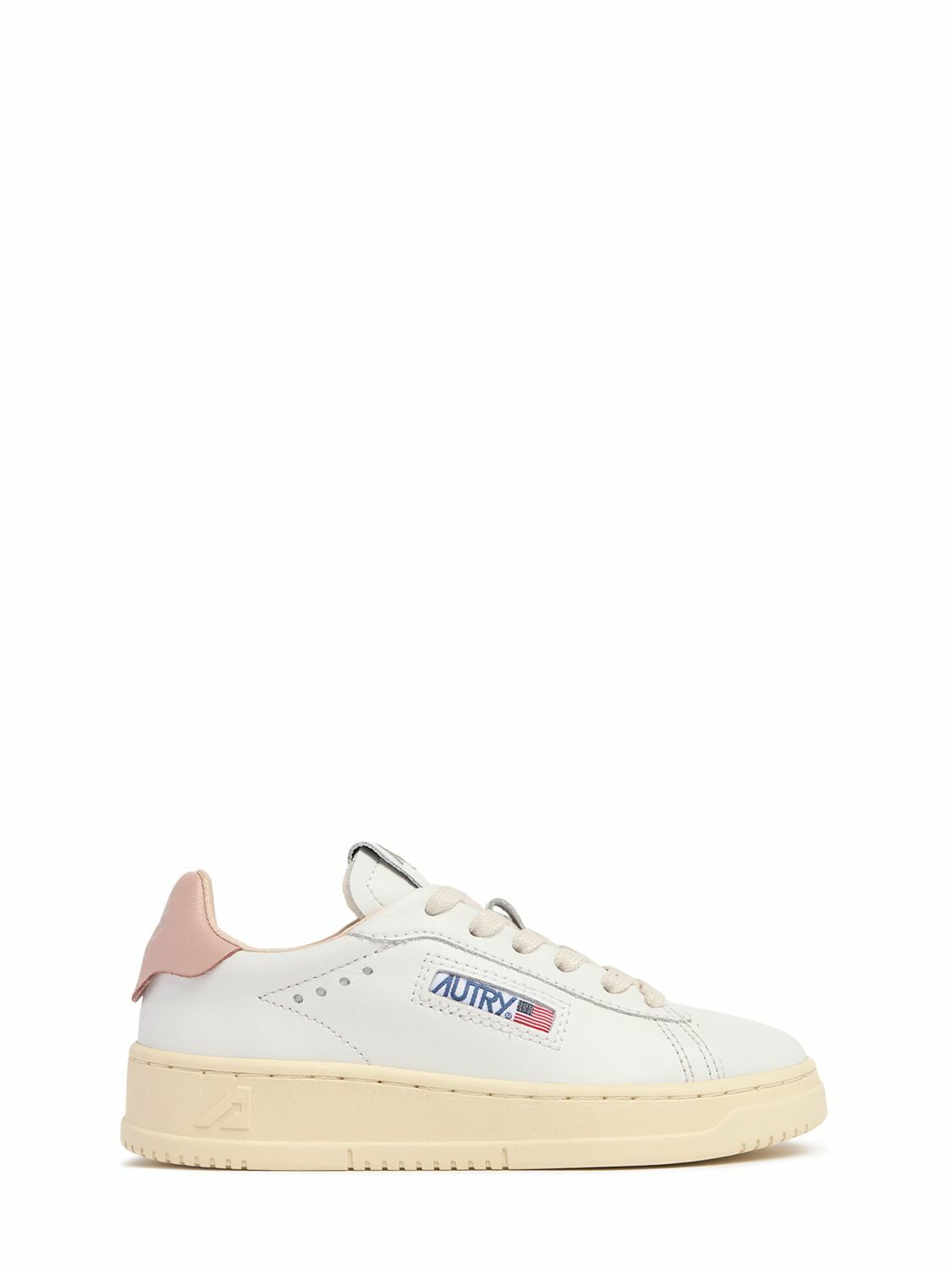 AUTRY Dallas Low Leather Lace-up Sneakers Autry