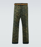 Dries Van Noten - Printed straight cotton pants