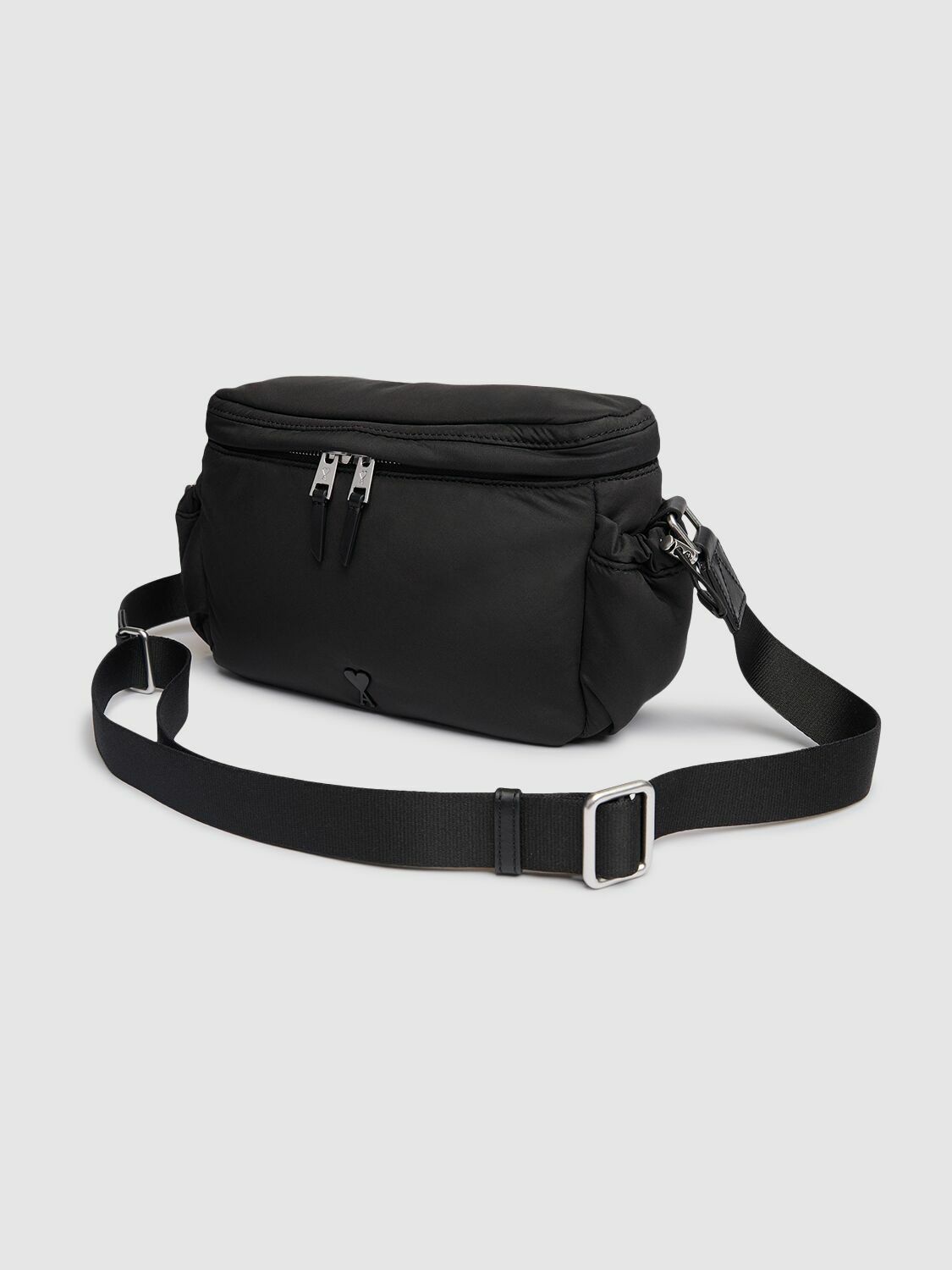 【AMI PARIS】AMI De Coeur ナイロンキャンバス ショルダー bag AMI PARIS Ami De Coeur Nylon Messenger Bag AMI