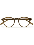 Garrett Leight California Optical - Royce Round-Frame Acetate Optical Glasses