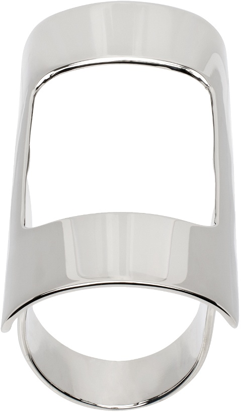 Photo: VETEMENTS Silver Lighter Holder Ring