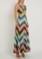 Missoni Patterned Lace Maxi Dress Multicoloured