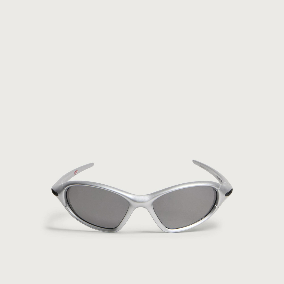 Oakley Portal Jacket Sunglasses in X-Silver/Prizm Black Polarized