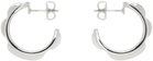 La Manso Silver Better Alone Earrings