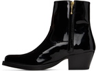 Ernest W. Baker Black Western Boots