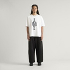 END. Cross T-shirt in Off White