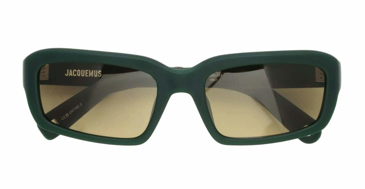 【送料&関税込】Jacquemus Rond Carre - Jade Green Sunglasses Jacquemus Les Lunettes Rond Carré Sunglasses | Green