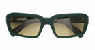 Jacquemus Marino - Matte Green / Green Lens Sunglasses