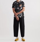 Comme des Garçons SHIRT - Futura Printed Cotton-Jersey T-Shirt - Black