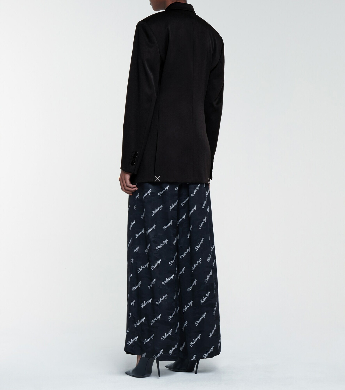 Balenciaga - Double-breasted stretch-wool blazer