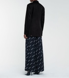 Balenciaga - Double-breasted stretch-wool blazer