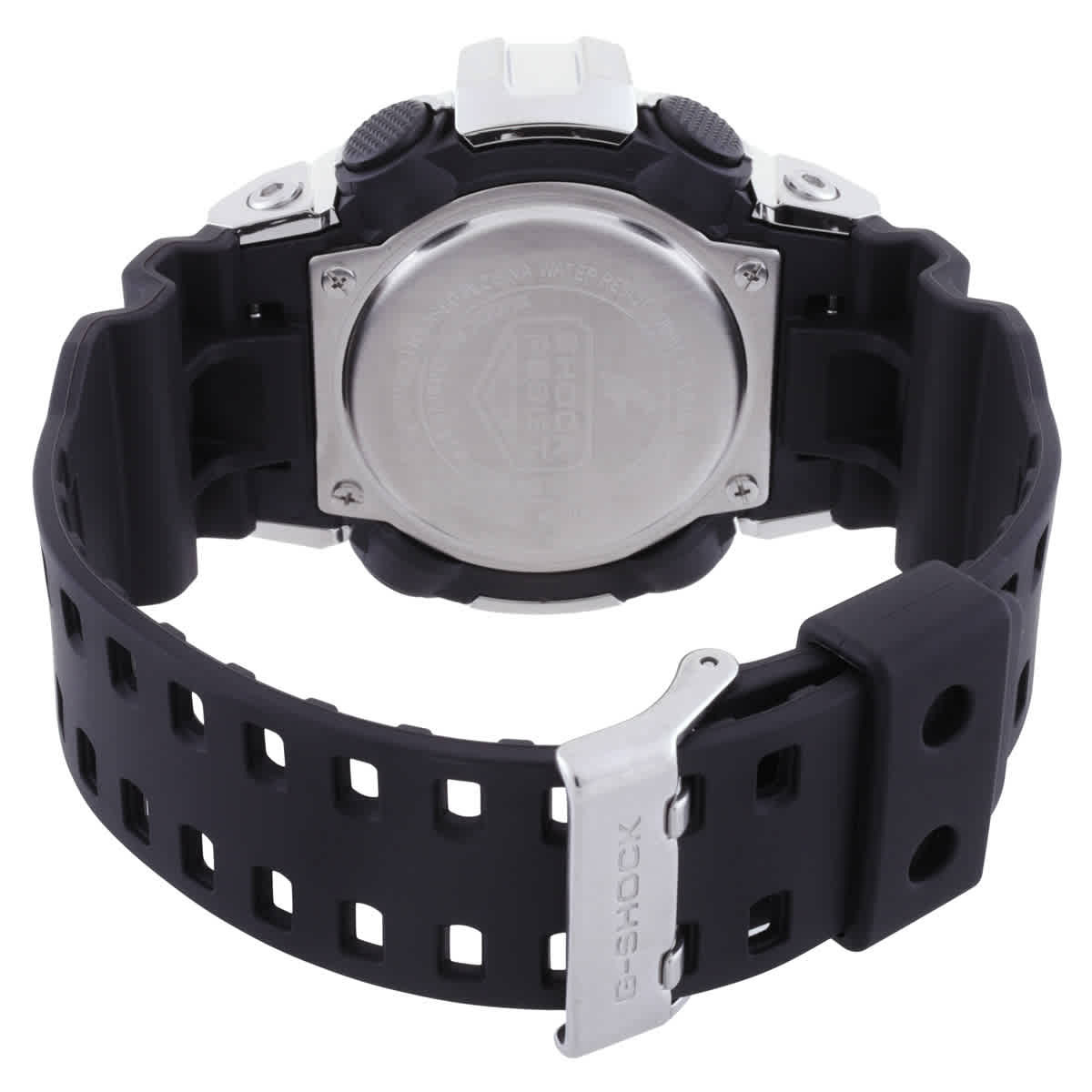 Casio G-Shock Alarm World Time Quartz Analog-Digital Silver Dial Watch GM-700-1ADR