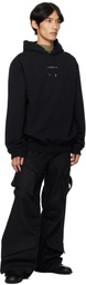 HELIOT EMIL Black Astrape Hoodie