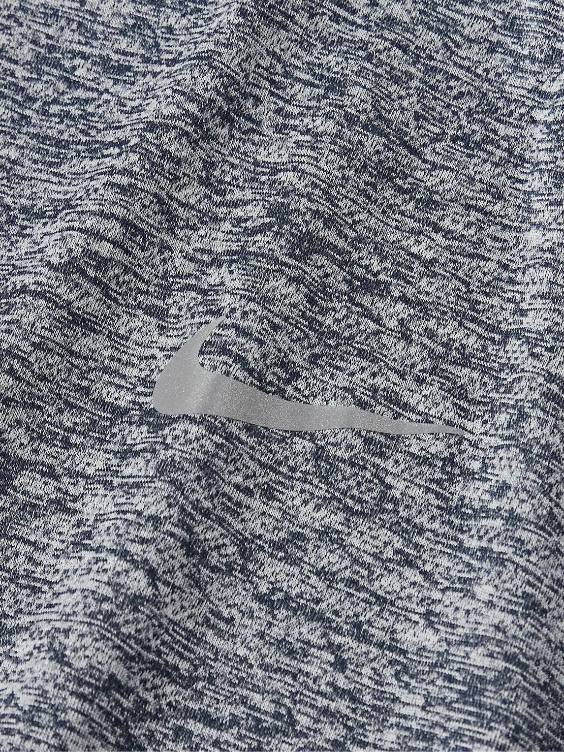 NIKE RUNNING - Stride Dri-FIT ADV Mesh T-Shirt - Blue