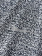 NIKE RUNNING - Stride Dri-FIT ADV Mesh T-Shirt - Blue