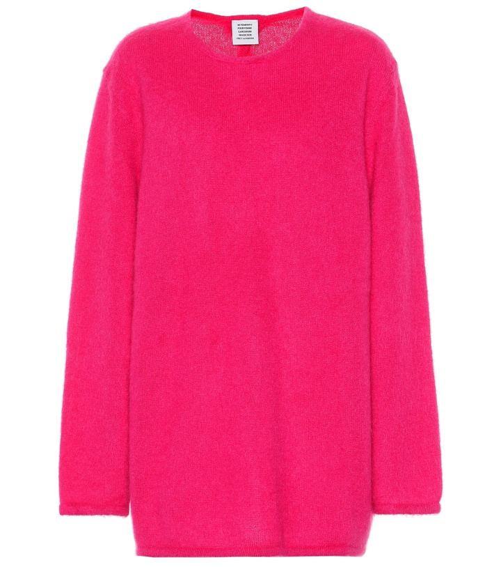 Photo: Vetements - Mohair blend sweater