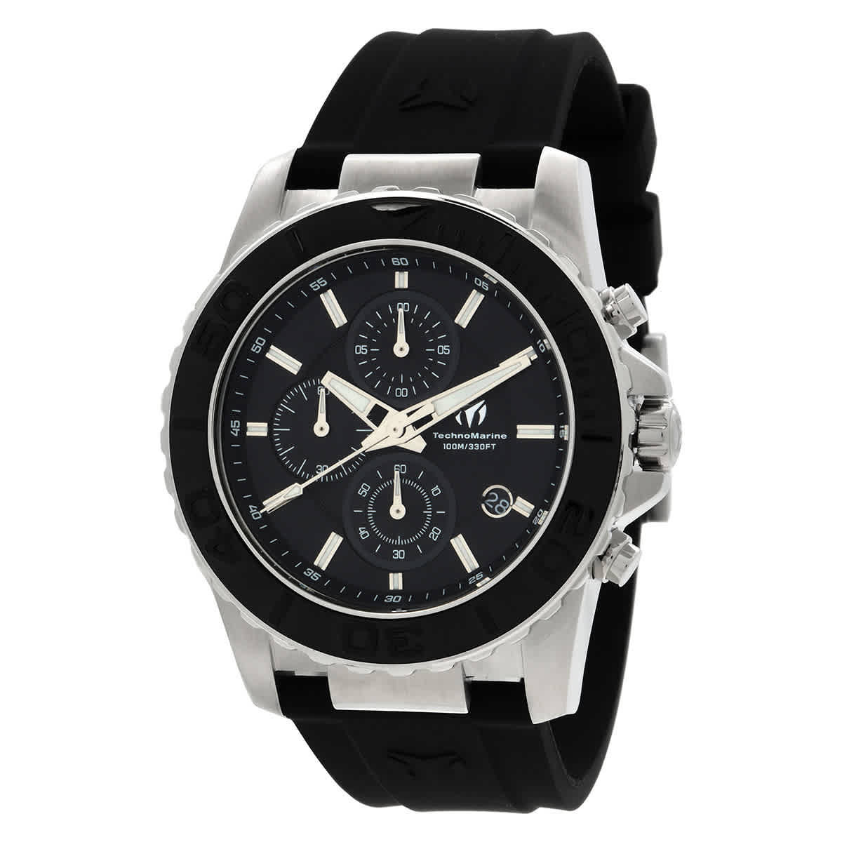 Technomarine Sea Chronograph Quartz Black Dial Mens Watch TM-724005