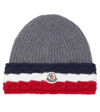 Moncler Enfant - Logo wool beanie