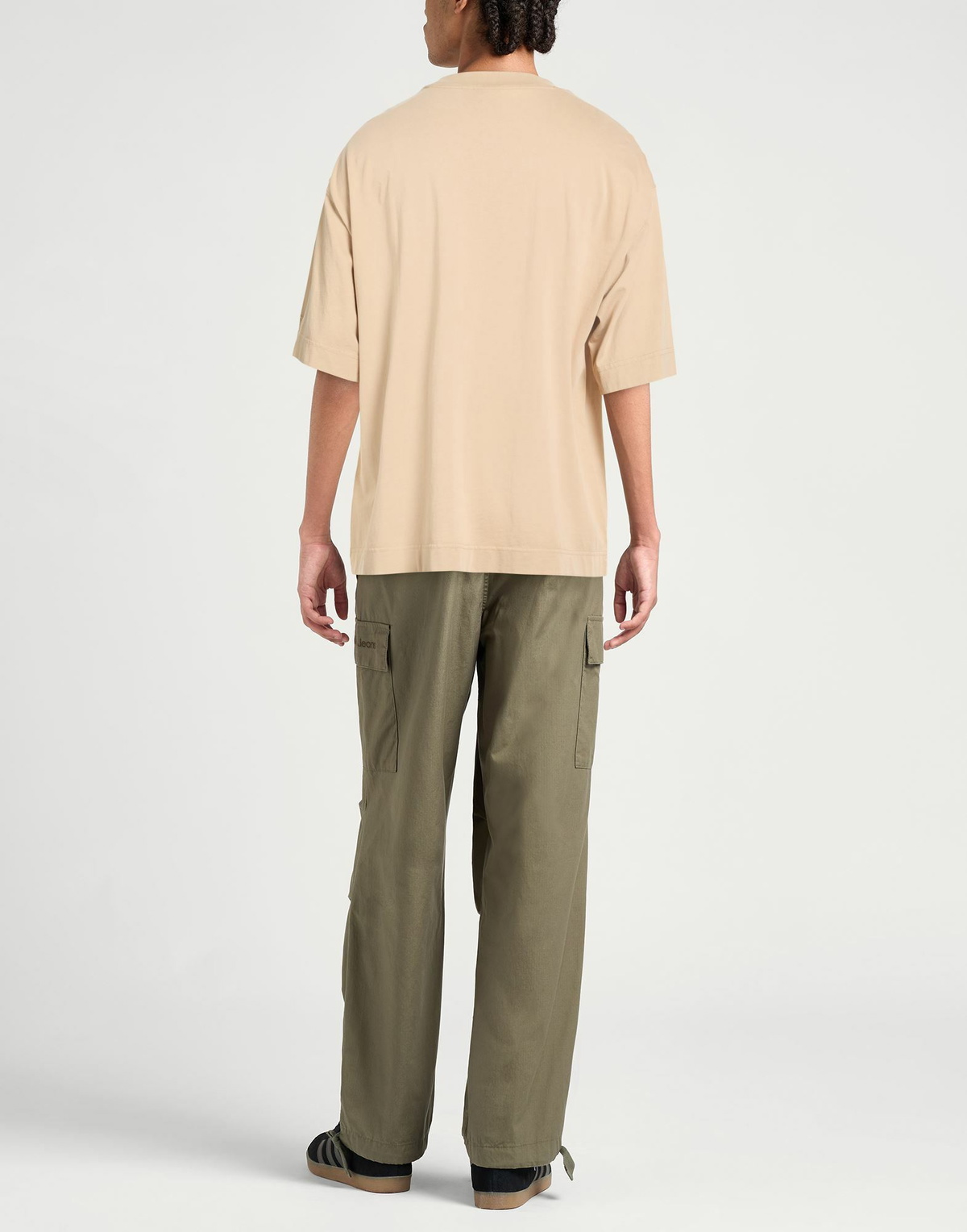 New Era Mens T-shirt in Beige