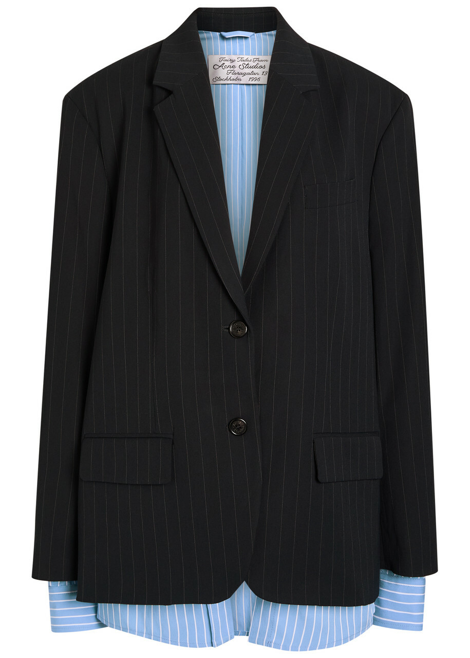 【Acne Studios】 Dacna coatedデニムシャツドレス Acne Studios Dacna coated denim shirt dress Acne Studios