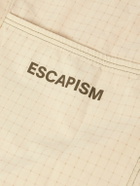 Pas Normal Studios - Escapism Slim-Fit Logo-Print Stretch-Ripstop Cycling Jersey - Neutrals