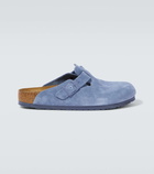 Birkenstock Boston suede clogs