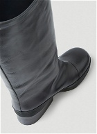 Block Heel Boots in Black
