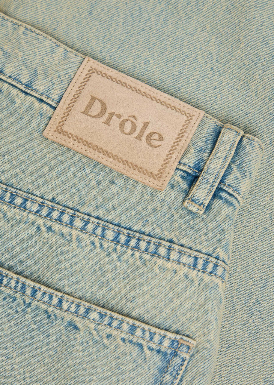 DRÔLE DE Monsieur Jean Baggy Dusty Relaxed Straight-leg Jeans Denim