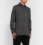 TOM FORD - Paisley-Print Cotton and Lyocell-Blend Shirt - Gray