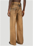 Ottolinger - Wrap Jeans in Brown