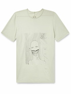 DRKSHDW by Rick Owens - Level Printed Cotton-Jersey T-Shirt - Neutrals