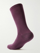 Pas Normal Studios - Mechanism Thermal Merino Wool-Blend Cycling Socks - Purple